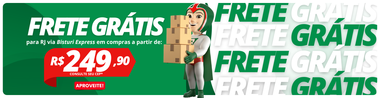 Frete Grátis via Bisturi Express! 